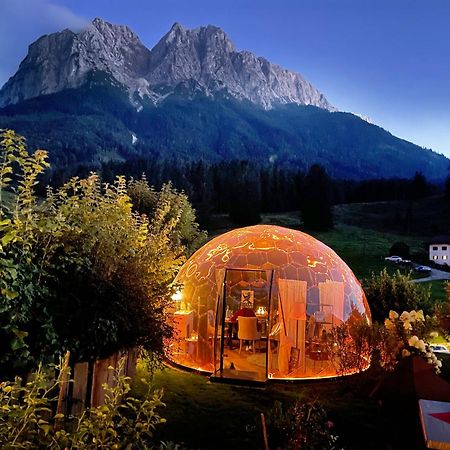 Bayern Resort Hotel - Adults Only - Mit Zugspitzblick - Eibsee-Naehe - Wellnessbereich - Naturpool Im Sommer Grainau Kültér fotó