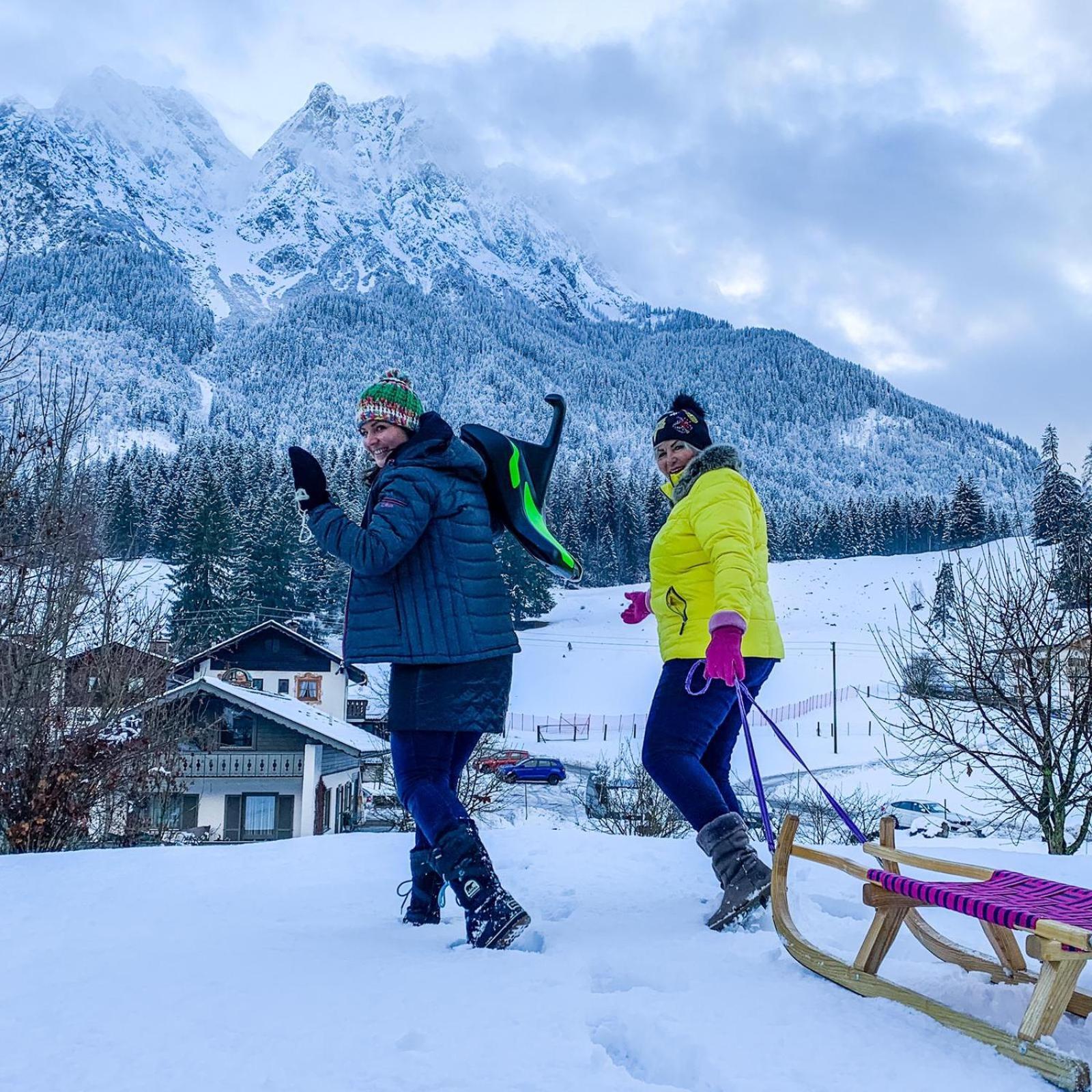 Bayern Resort Hotel - Adults Only - Mit Zugspitzblick - Eibsee-Naehe - Wellnessbereich - Naturpool Im Sommer Grainau Kültér fotó