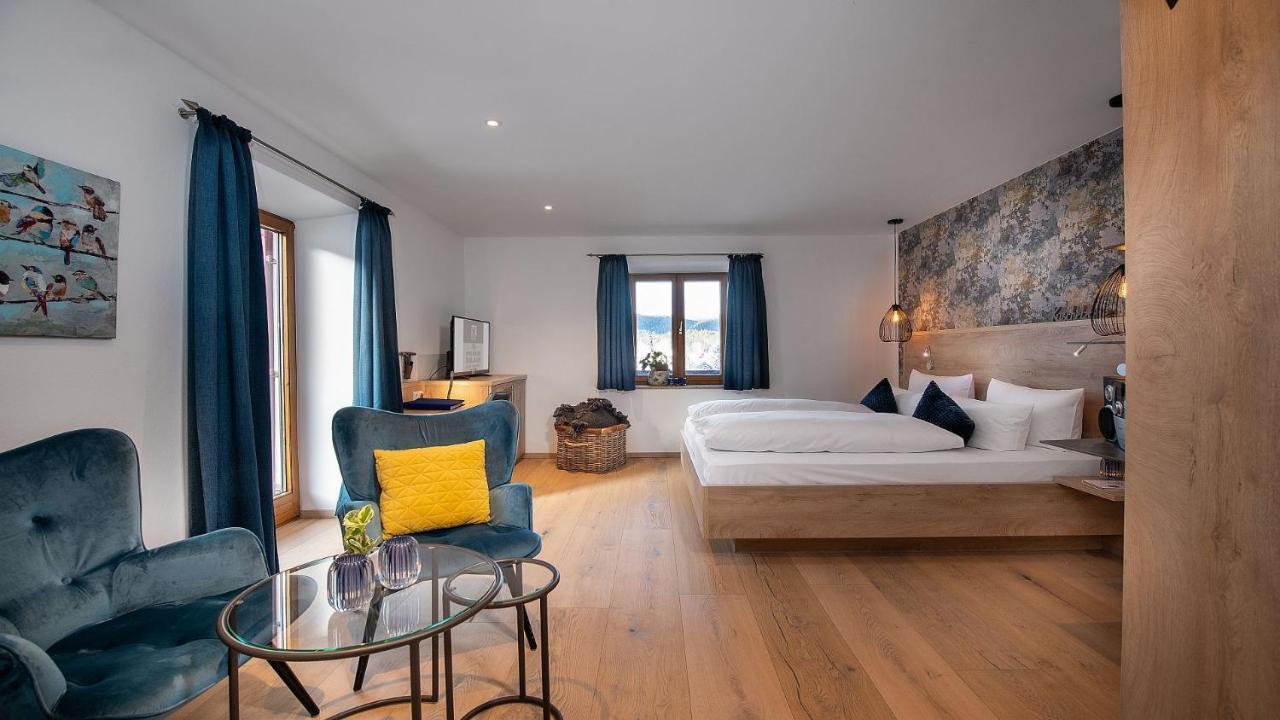 Bayern Resort Hotel - Adults Only - Mit Zugspitzblick - Eibsee-Naehe - Wellnessbereich - Naturpool Im Sommer Grainau Kültér fotó