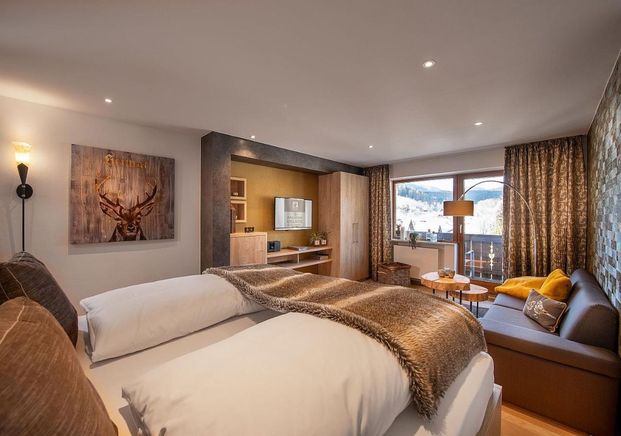 Bayern Resort Hotel - Adults Only - Mit Zugspitzblick - Eibsee-Naehe - Wellnessbereich - Naturpool Im Sommer Grainau Kültér fotó